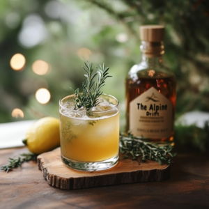 CocktailsandMovies.com cocktail recipe: Alpine Drift Cocktail