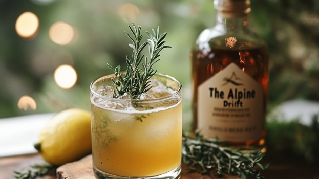 CocktailsandMovies.com cocktail recipe: Alpine Drift Cocktail