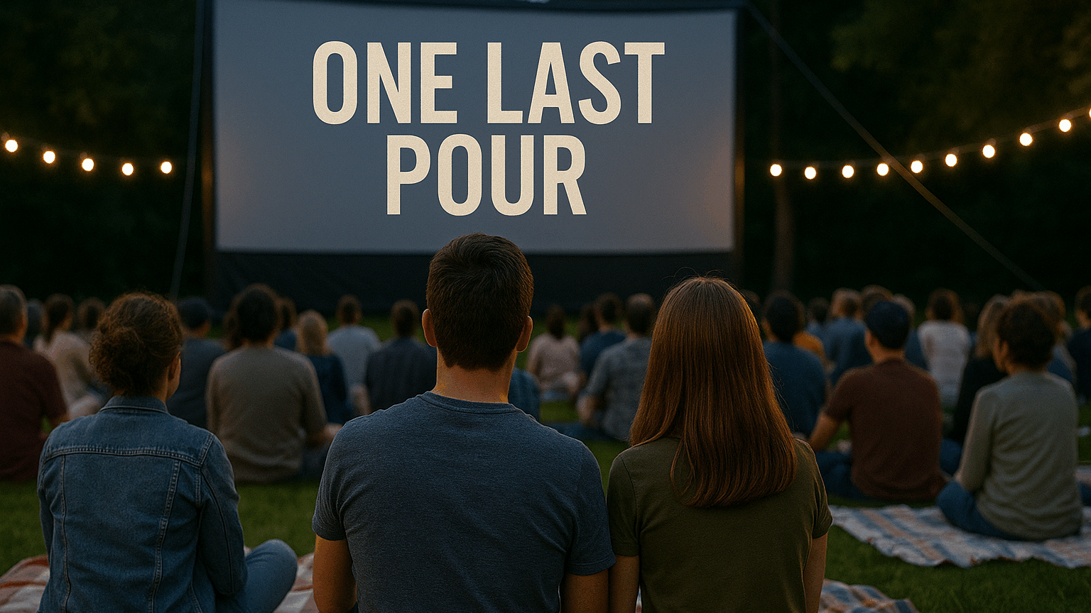 Cocktails and movies one last pour