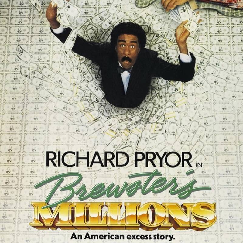 cocktails and movies brewster's millions movie poster
