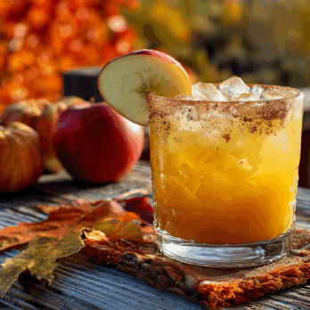 Cocktails and Movies Autumn Margarita Mocktail