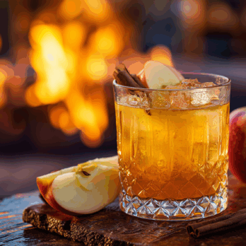 cocktails and movies Smoky Apple Smash Cocktail