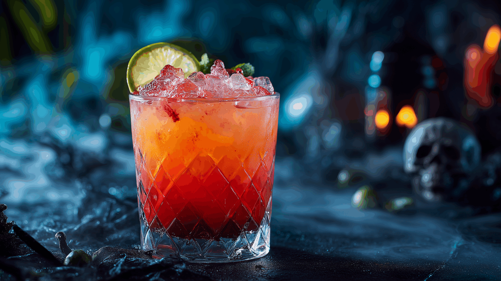 cocktails and movies Ghostface Mocktail sour