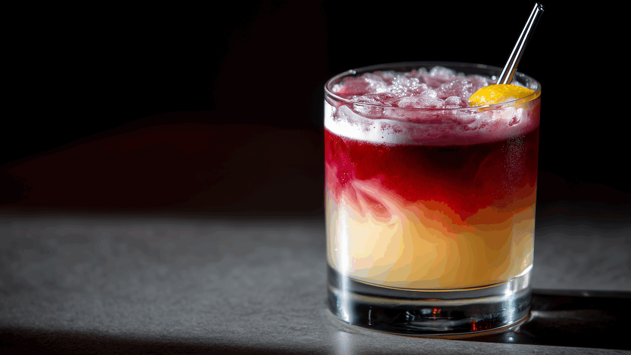 cocktails and movies Ghostface Sour Cocktail