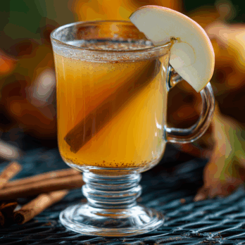 Autumn orchard mocktail cocktails and movies