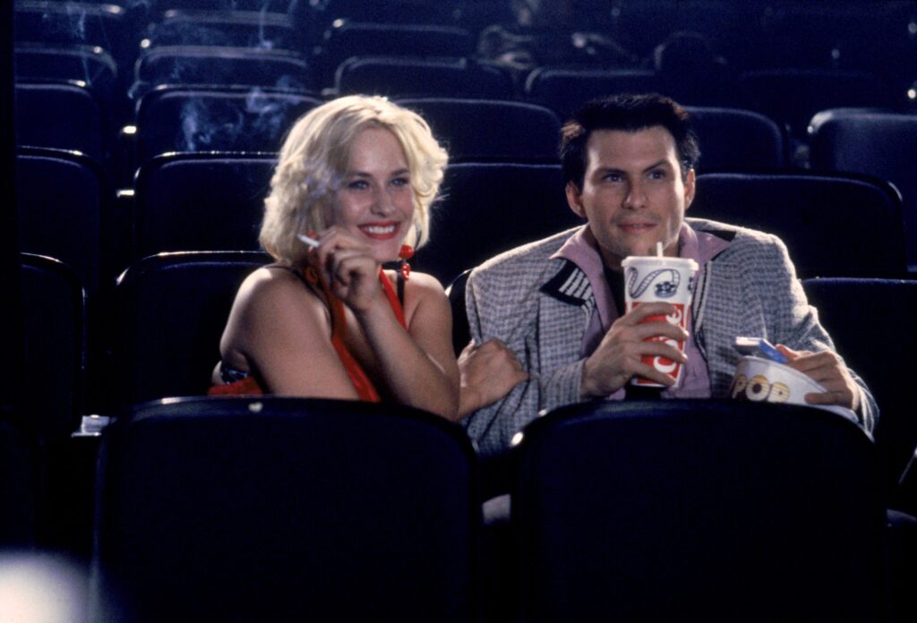 true romance arquette and Slater cocktails and movies