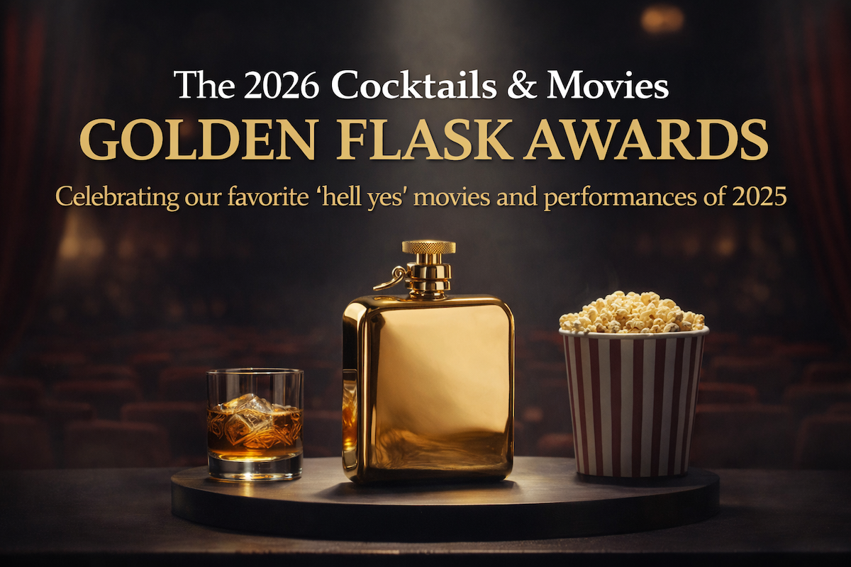 cocktails and movies 2025 golden flasks