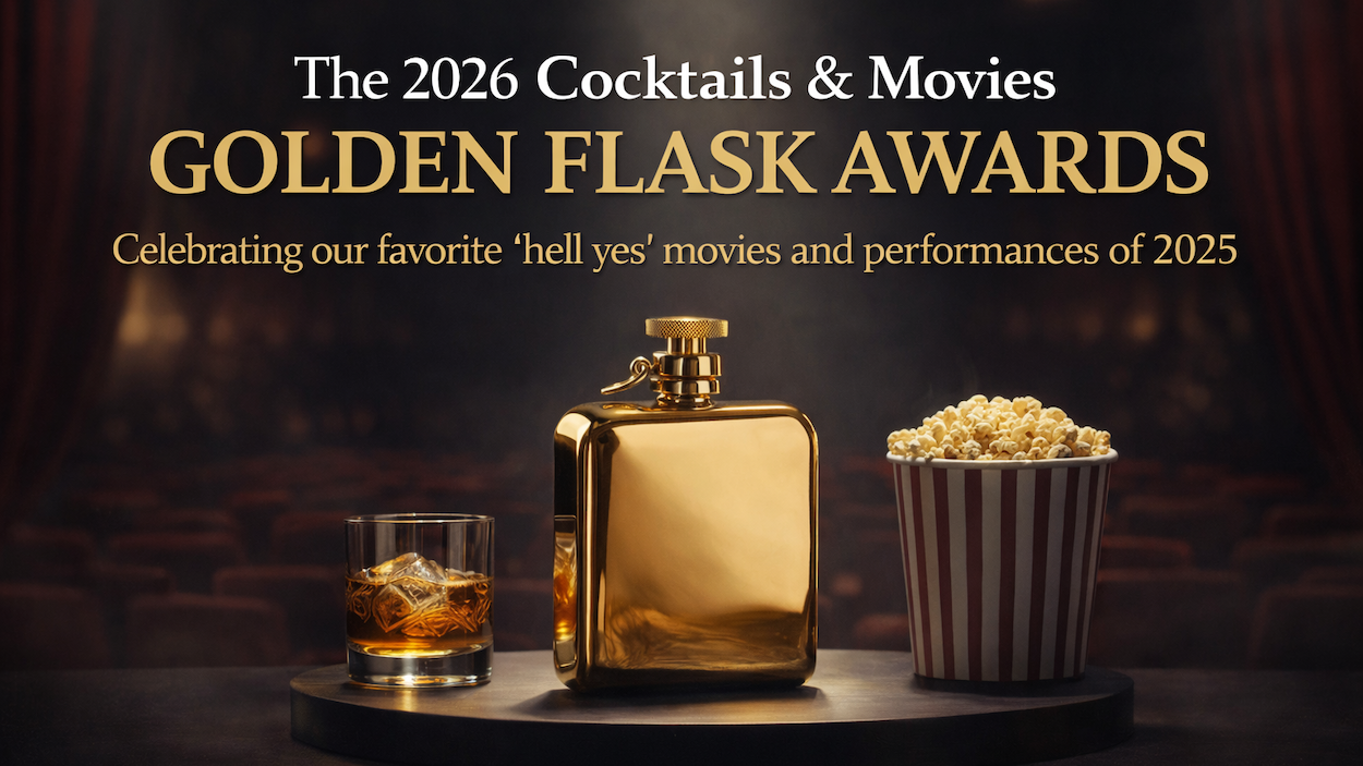 cocktails and movies 2025 golden flasks