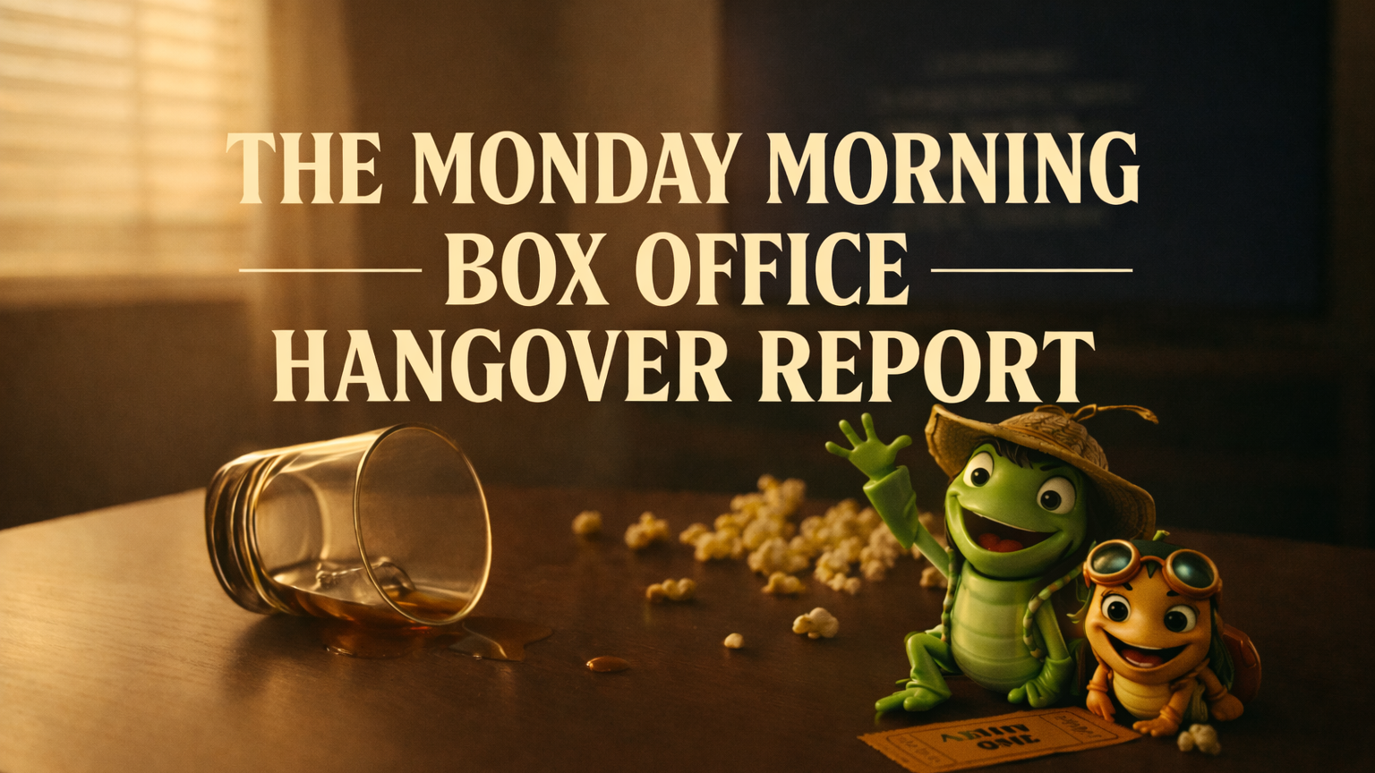 The Monday Morning Box Office Hangover Report cocktails and movies