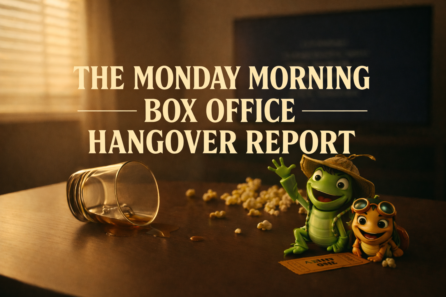 The Monday Morning Box Office Hangover Report cocktails and movies
