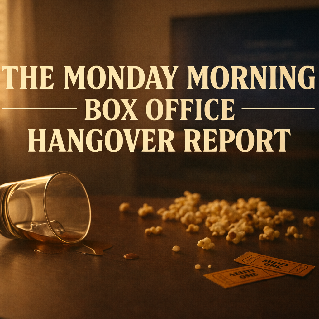 Monday Morning Box Office Hangover Report cocktails and movies