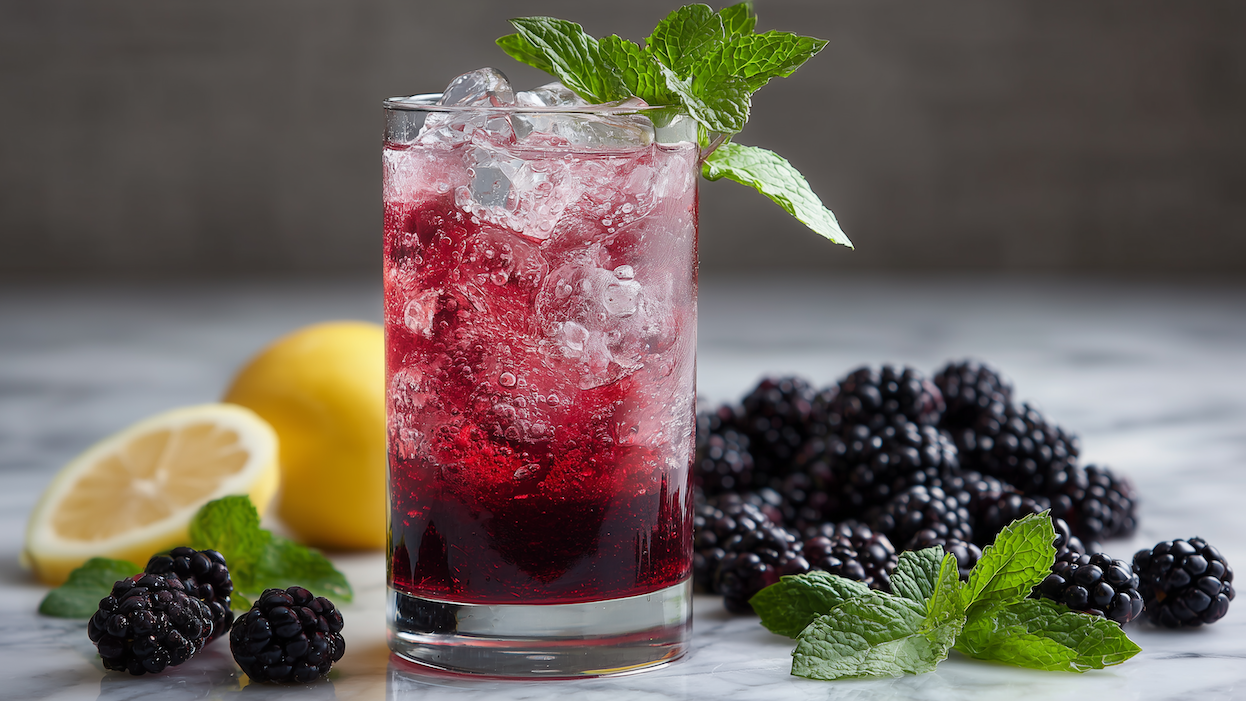 Velvet Picnic Mocktail cocktails and movies