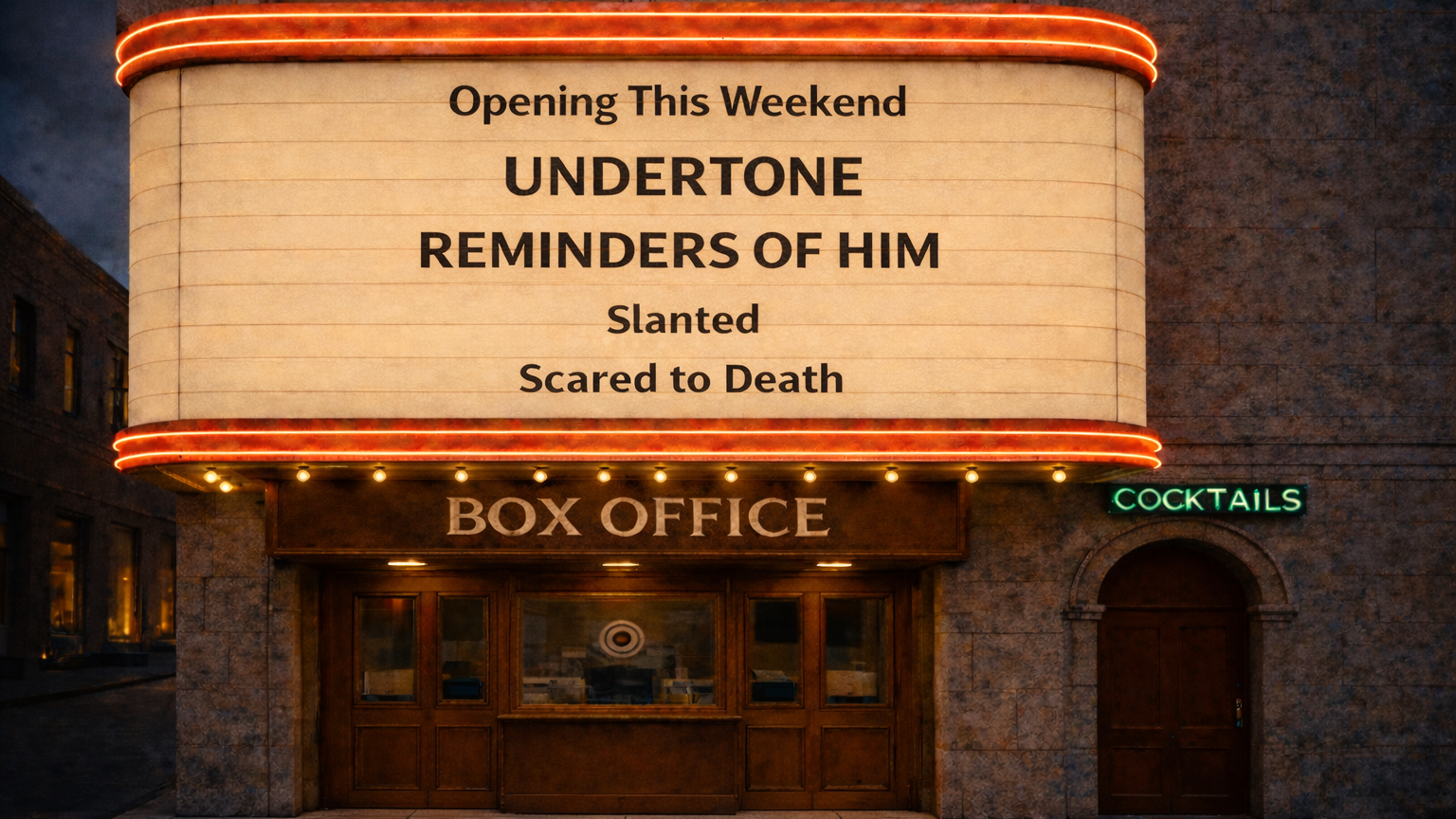 Weekend pourcast 3.13.26 cocktails and movies