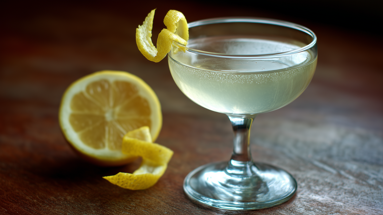 Crystal Cut Cocktail cocktails and movies