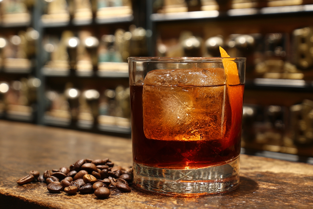 Lockked Vault Cocktail cocktails and movies