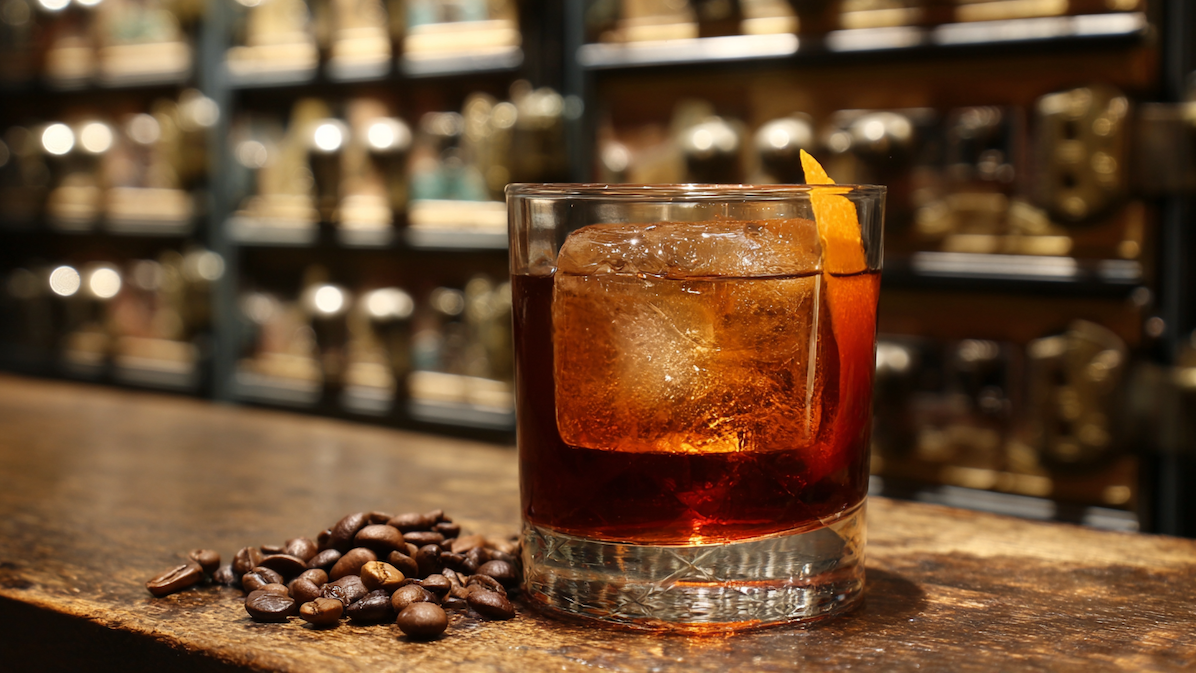 Lockked Vault Cocktail cocktails and movies