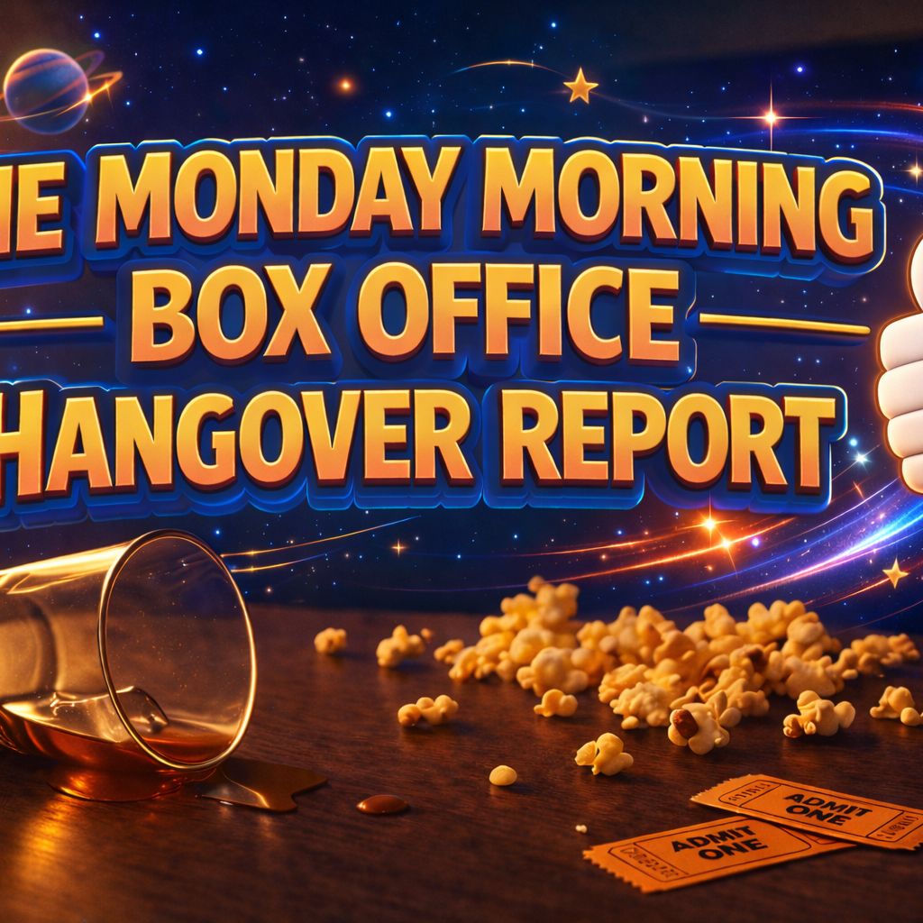 Monday Morning Box Office Hangover Report cocktails and movies