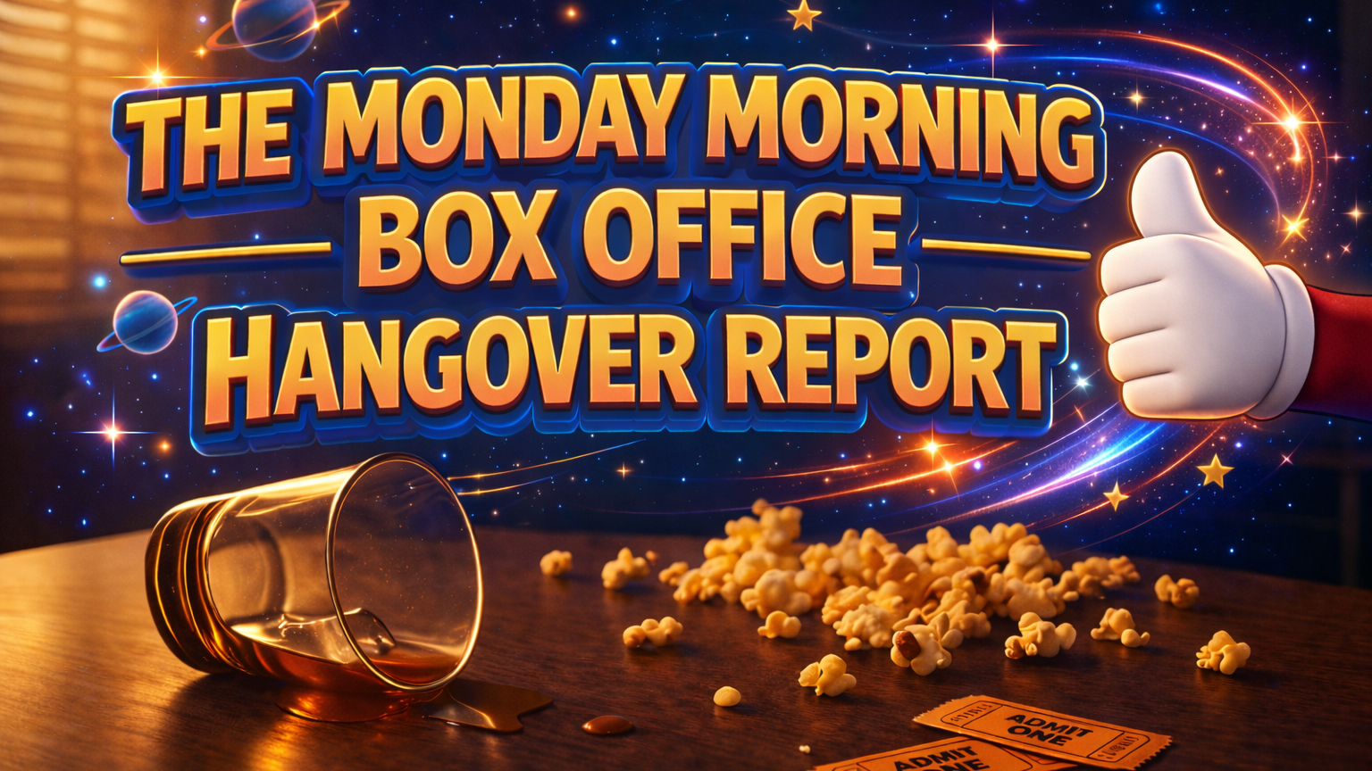 Monday Morning Box Office Hangover Report cocktails and movies