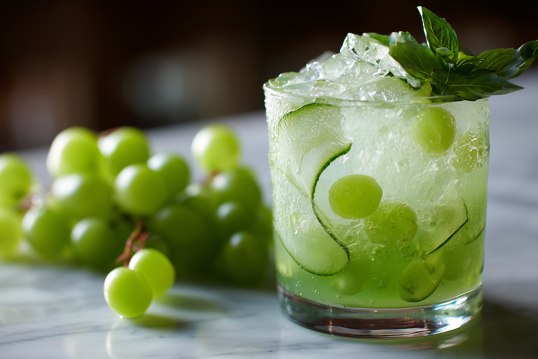 green fizz mocktail cocktails and movies