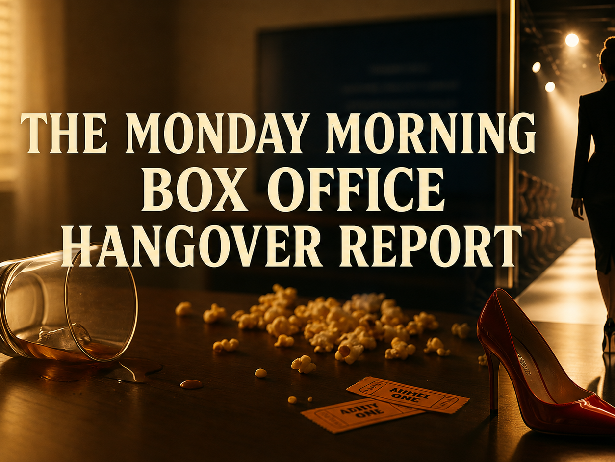 Monday Morning Box Office Hangover Report May 4th, 2026 cocktails and movies