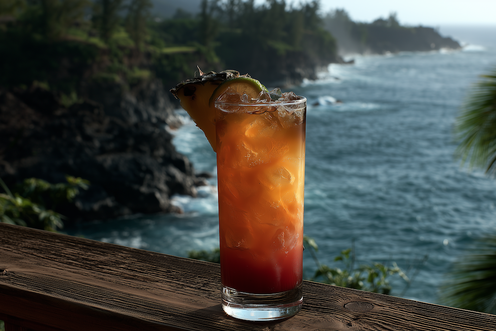 a perfect getaway red herring getaway mocktail