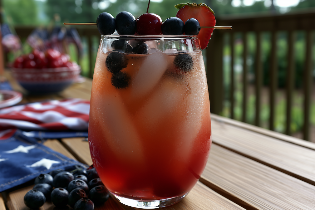 America 250 salute cocktail cocktails and movies