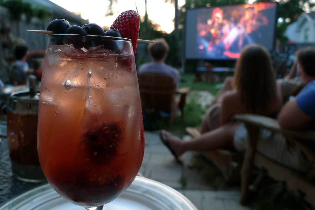 Midnight republic mocktail cocktails and movies