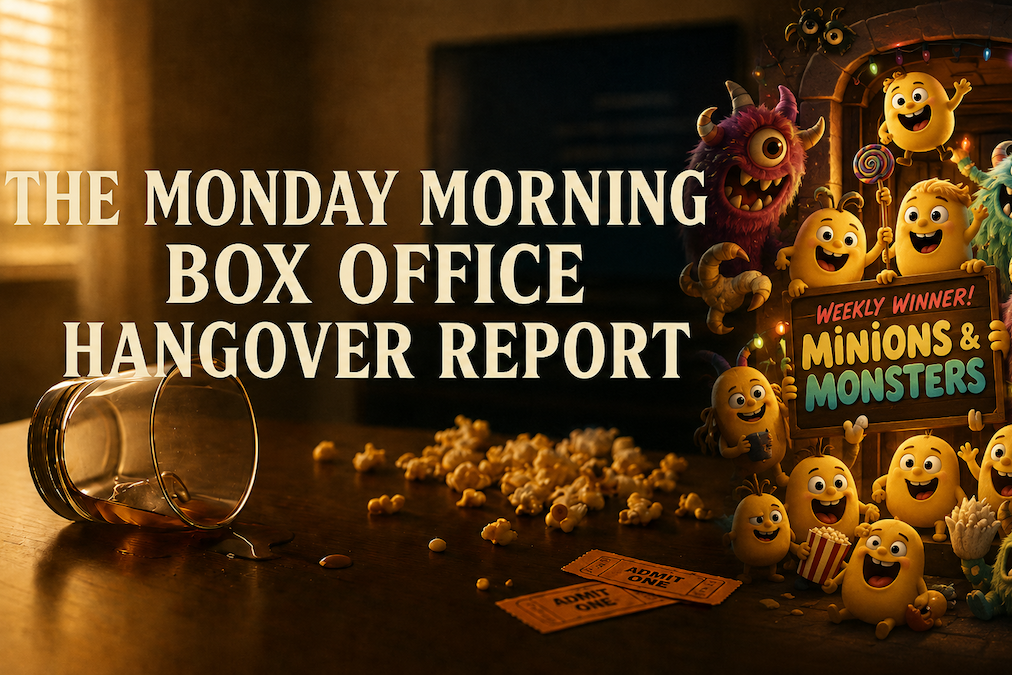 Monday Morning Box Office Hangover Report cocktails and movies