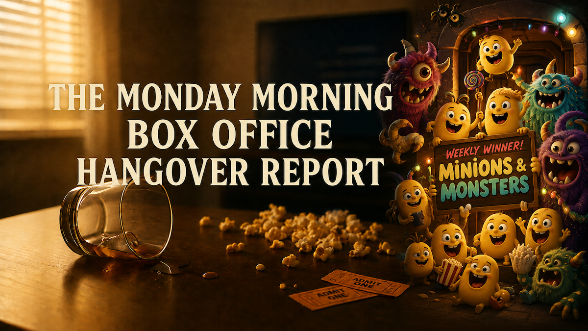 Monday Morning Box Office Hangover Report cocktails and movies