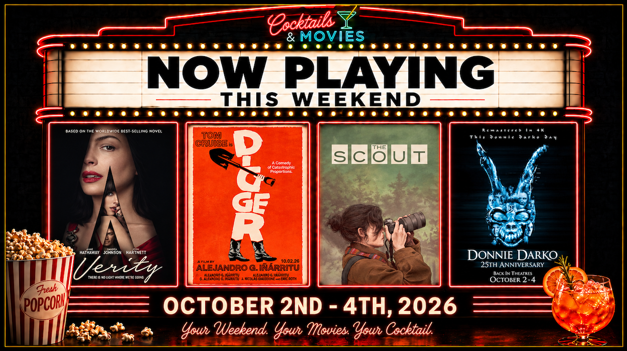 cocktails and movies weekend pourcast 0ct 2nd, 2026