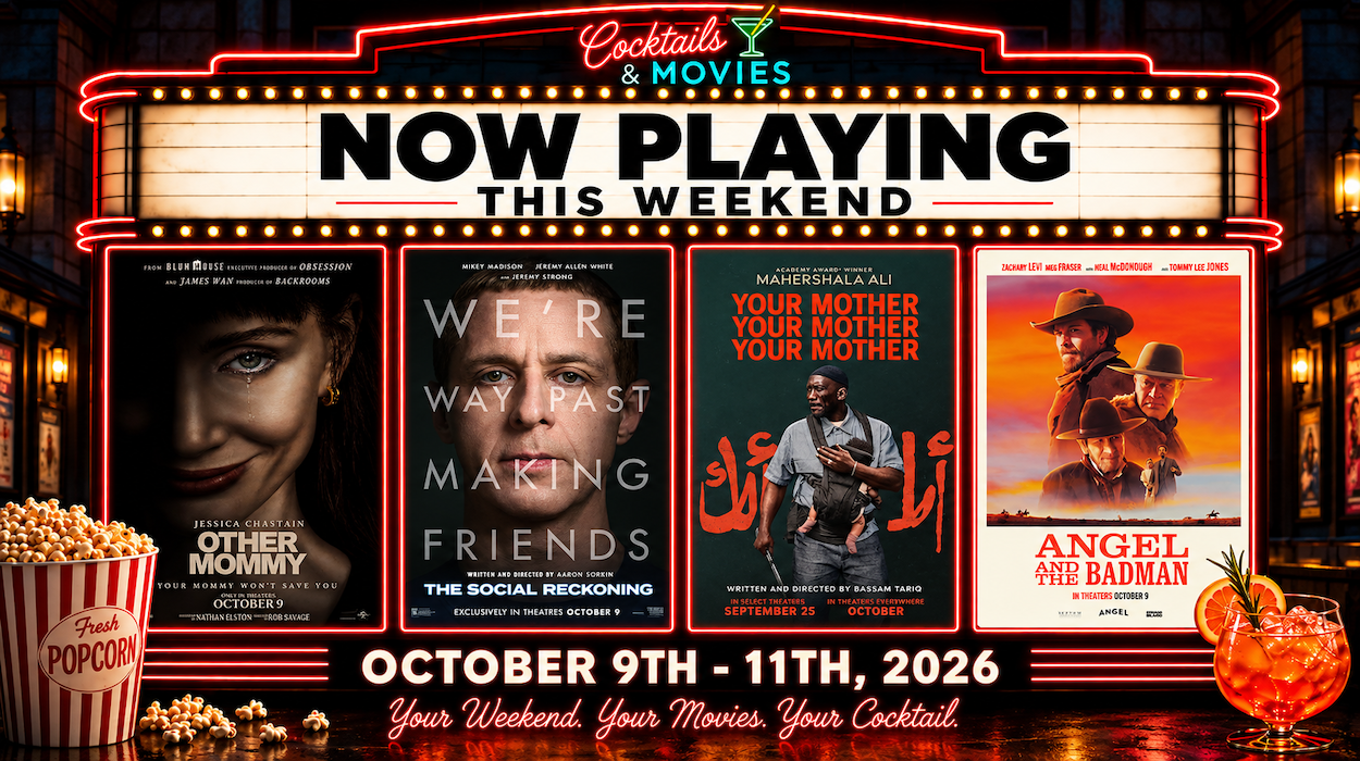 Weeknd POURcast October 9th, 2026 cocktails and movies
