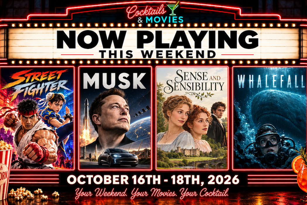 weekend pourcast oct 16th, 2026 cocktails and movies