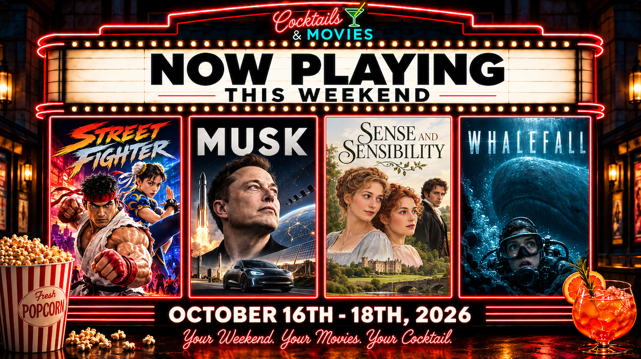 weekend pourcast oct 16th, 2026 cocktails and movies