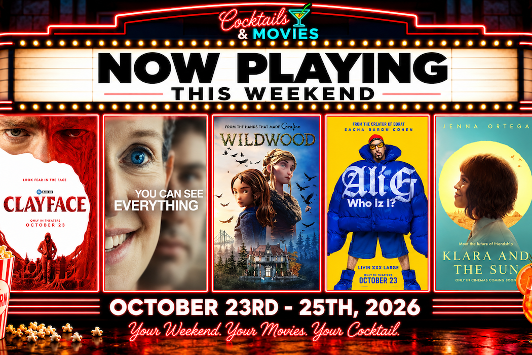 weekend pourcast oct 23rd, 2026 cocktails and movies