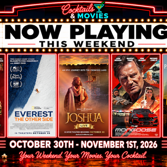 weekend pourcast oct 30 2026 cocktails and movies